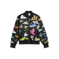 adidas x Jeremy Scott Js Archive Bomber striukė Juoda Vyriška Streetwear IA0098 XS