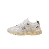 New Balance 991v2 Pagaminti Anglijoje Vėjo Varpelis Unisex Sportbačiai Kreminės Baltos Spalvos Šerkšnas U991OW2 40