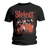 Slipknot - Band Frame - 3X Black t-shirt Unisex T-Shirt XXXL brown