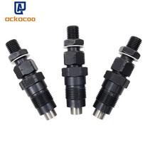 3 vnt. 119C10-53000 Kuro purkštukas 719125-53100 105007-1700 119C10-53100 Yanmar 3YM30AE 3TNM72 3TNV74F 3TNV80F 3TNV74 eMax 20S