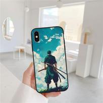 FM45 One Piece Zoro Soft Shell Phone Case for Samsung Galaxy Note 10 20 S23 S24 S25 Ultra FE Plus Edge Lite A02S A35 A07 A17 Galaxy S24 Ultra blue