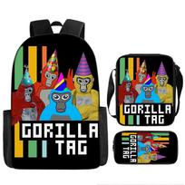 Lemūro Kuprinė, Pradinių Ir Vidurinių Mokyklų Mokiniams Animacinio Dizaino Madinga Mokyklinė Kuprinė Portfelis Pieštukinė Trys Dalys Backpack yellow