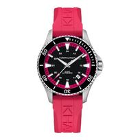 HAMILTON Khaki Navy Series Automatic Mechanical Movement Unisex Swiss Watch 40mm Black Dial Stainless Steel Case Rubber Strap H82395330 juoda