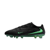Nike Phantom 6 Elite su raišteliais Žemės valdymas Žemi apavo apimties apvadu Apvalus pirštas Kietos dangos futbolo bateliai Unisex futbolo bateliai HJ2146-001 41 black