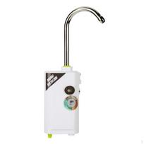 Fishing Pump Compact Portable Curved Metal Tube White White