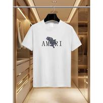 2026 Summer Luxury Fashion Ami Brand Printed Tshirts Pure Cotton Roundneck Casual And Trendy Y2k Oversized T Shirt S