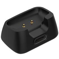 Magnetinis mikrofono siųstuvo įkrovimo stotelė Mini mikrofono įkroviklis, skirtas DJI Mic Mini juoda