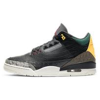 Air Jordan 3 Retro SE Animal Instinct 2.0 Unisex sportbačiai Juodi Balti Gorge-Green CV3583-003 40