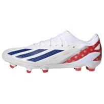 adidas X Crazyfast.1 FG JAV Unisex Sportbačiai Balti Cloud-White Mėlyni Power-Blue IG0664 40⅔ white