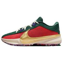 Nike Zoom Freak 5 NRG Keep It A Buck Men Sneakers Green Gym-Red Metallic-Gold DZ2944-600 47.5 red