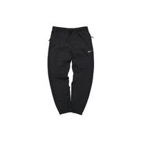 Nike Embroidered Logo Fleece-Lined Casual Sport Joggers Men Bottoms Black AV8279-010 M white
