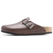 Birkenstock Boston Grip Leather Vintage Roast Brown Men Sneakers Vintage-Wood-Roast 1023449 42