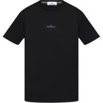 Stone Island Logo Short Sleeve T-Shirt Men Tops Black 81152NS81-V0029 M