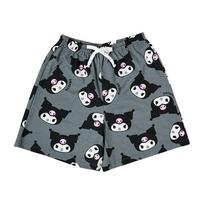 Sanrio Kuromi 608041 Shorts, 65% Polyester, 35% Cotton, black