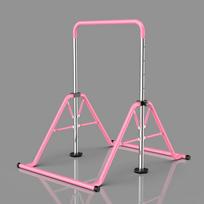 Indoor Kids Pull-Up Bar & Swing Set for Home Fitness and Height Growth rožinė