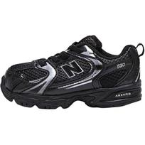 New Balance NB 530 Abrasion Resistant Low top Toddler Shoes Black Infant And Toddler IZ530LT 23.5