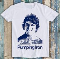 Pumping Iron Bodybuilding Film Arnold Schwarzenegger Gym Gift Tee T Shirt M1377 XXXXL