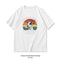 Throat Goat professional gobbler Funny Goat Meme Essential TShirt woman man summer cotton graphic t shirts Adult streetwear S white