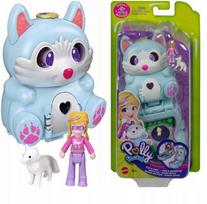 Mattel Polly Pocket Arktinės lapės Atidaroma ir besisukanti lėlė