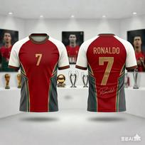Auksinis Parašas Numeris 7 Vaikams Futbolo Marškinėliai Vasariniai Greitai Džiūstantys Futbolo T-shirt Berniukams Mergaitėms Sportiniai Grafiniai Marškinėliai Drabužiai S gray