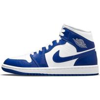Air Jordan 1 Mid Kentucky Blue Moteriški sportbačiai Balti Hyper-Royal BQ6472-104 35.5 blue