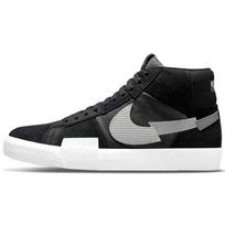 Nike Zoom Blazer Mid Premium SB Mozaikos Paketas - Juodos Vilkolakio Pilkos Unisex Sportbačiai Vėsiai Pilkos Baltos DA8854-001 38 black