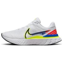 Nike React Infinity Run Flyknit 3 Premium White Racer Blue Volt Men Sneakers Black Fluorescent-Yellow Bright-Crimson DX1629-100 46 gray