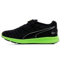 Puma Ignite Disc Black Green Gecko Unisex Sneakers 188616-03 40.5 black