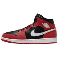 Air Jordan 1 Mid Gym raudoni juodi balti vyriški sportbačiai DQ8426-061 43