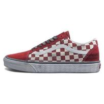 Vans Old Skool Comfortable and Durable Low-Top Skateboard Shoes Unisex Sneakers Red VN0007NTY52 36 brown