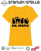 Ew People Funny CAT T-Shirt Womens Pet Gift /  Cotton Ladies 4XL
