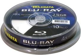 BD-R Traxdata Blu-ray 25GB, 10 vnt.
