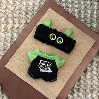 17cm Lėlės Pliušinis Apsirengimo Rinkinys Labubu Lėlės Luo Xiaohei Tėvų ir Vaikų Rinkinys Madingas ir Mielas labubu Mini Versija Drabužių Kostiumas Aksesuarai No dolls