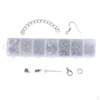 Ear Wire Lobster Clasp Head Pin DIY Earring Jewelry Making Findings Supply sidabras