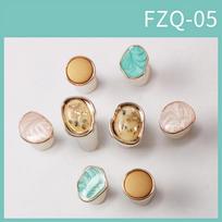 Pearl Silica Gel Finger Splitter Silicone Form Manicure Material Nails Toe Separators Pedicure Nail Tools Silicone toe splitter FZQ-05#0