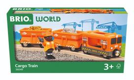 Traukiamasis žaislas - Brio - 63604900 - Krovinių traukinys - 3 metai - Suderinamas su Brio World