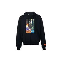 HERON PRESTON FW21 Split Herons Hoodie 'Black' Men's HMBB021F21JER0011022 M