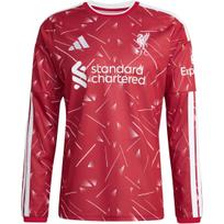Adidas X Liverpool FC 26/27 Home Fan Version Quick-Dry Sports Slim Fit Football Jersey Men jerseys KB8268 S brown