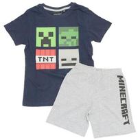 Minecraft trumpa vaikiška pižama