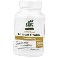 Lithium Orotate, Lithium Orotate 5, Dr. Murrays 60caps (36709001) 60vcaps