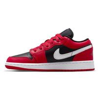 Air Jordan 1 Low GS Black Very Berry Kids Sneakers Red White 553560-061 36 black