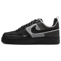 Nike Air Force 1 React Black White Unisex Sneakers DM0573-002 46