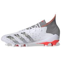 Adidas Predator Freak.1 AG Demonskin - Baltos Saulės Raudonumo Vyriški Sportbačiai Debesų Baltumo Geležies Metalo FY6254 40 white