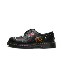 Dr. Martens 1461 Rock & Roll Juodi Vyriški Sportbačiai Juoda Lygios Odos Metalas 24206001 41 black