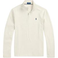 Polo Ralph Lauren Jacquard Embroidered Long Sleeve Polo Shirt Men tops Beige 710964531-005 L