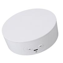 Rotating Display Stand 5 Inch 360 Degree Electric Turntable Display Stand for Jewelry 3D Model Photography Product White white