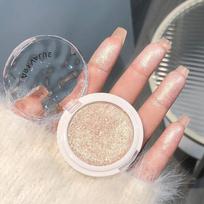 Art Value Galaxy Walk Shimmer Highlighter Palette - Micro-Shimmer Pearlescent Ripples Brightening Eyeshadow. 3.5g gray
