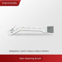 Accessories for Dreame Robot Vacuum Cleaner S50/S/Pro/Ultra: Side Brush, Dust Bag, Mop, Filter, Cleaning Solution Hair Cleaning Brush white
