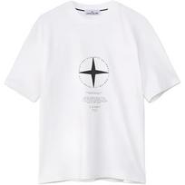 Stone Island Logo Ribbed Crew Neck Short Sleeve T-Shirt Men Tops L1S152100001S0363-V0001 L