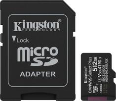Atminties kortelė Kingston Canvas Select Plus 512gb Microsdxc kortelė su adapteriu